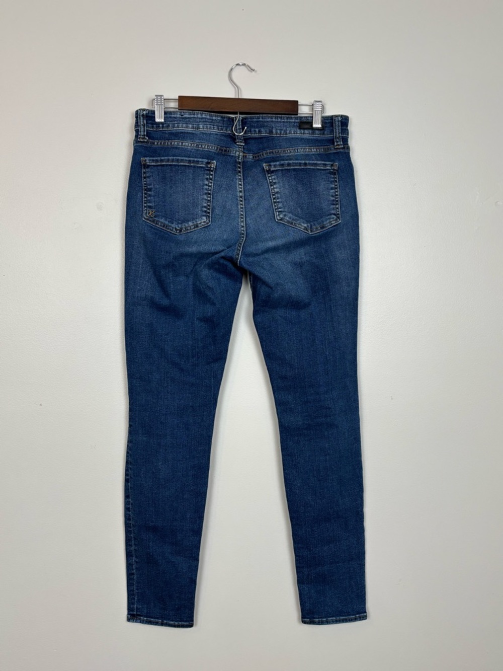 Kut From‎ The Kloth Jeans Womens 10 Blue Toothpick Skinny Mid Rise Stretch Denim - Picture 4 of 10